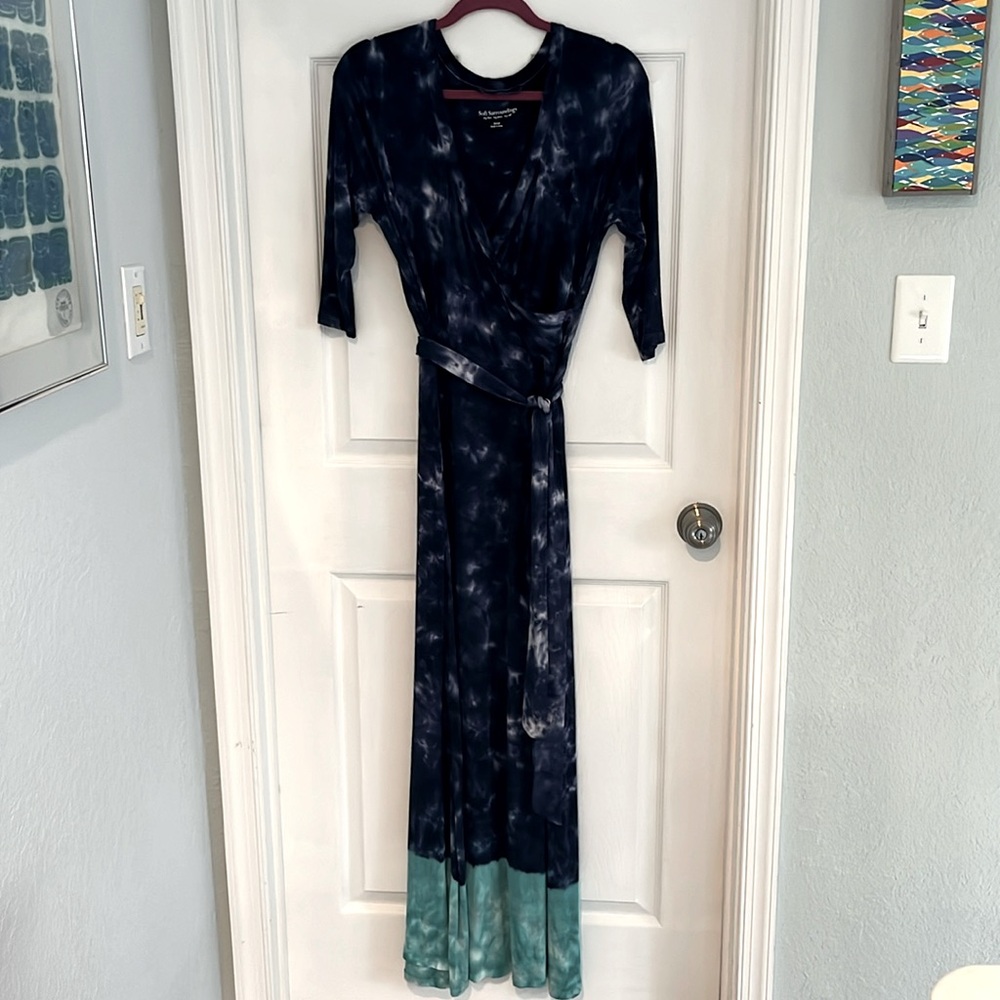 Soft Surroundings Tie-Dye Dress